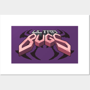 ULTRABUGS Logo Posters and Art